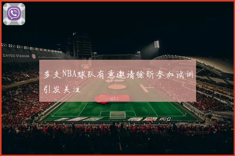 多支NBA球队有意邀请徐昕参加试训引发关注