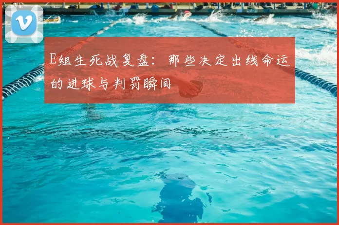 E组生死战复盘:那些决定出线命运的进球与判罚瞬间